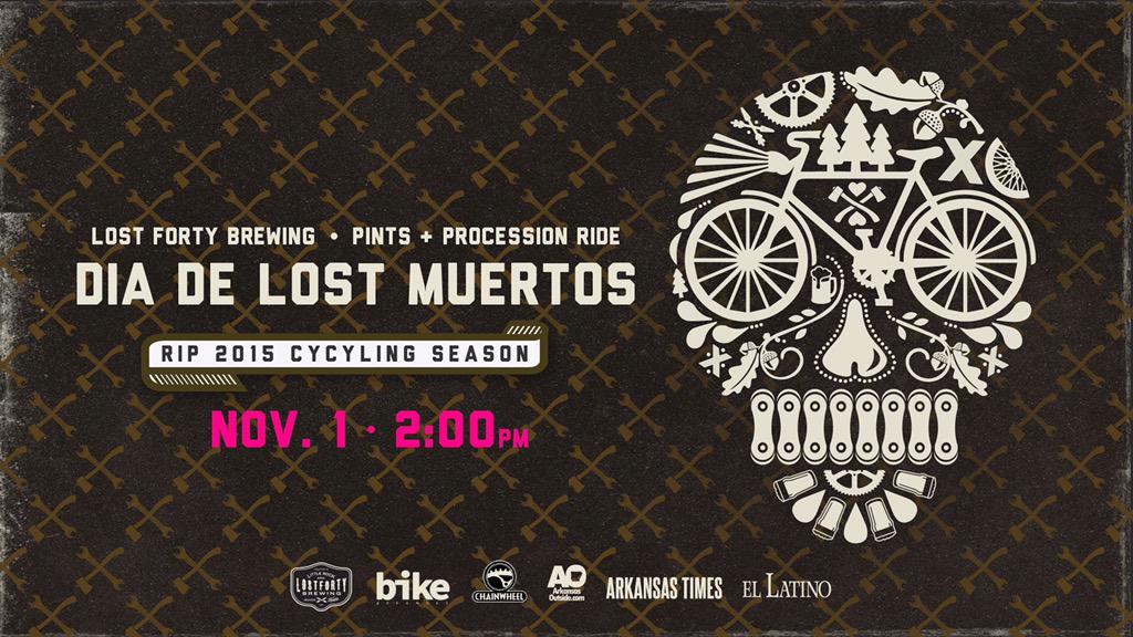 lost40beer's tweet image. Dia de LOST Muertos: (n) a bike ride celebrating the passing of the summer cycling season.  facebook.com/events/4326993…
