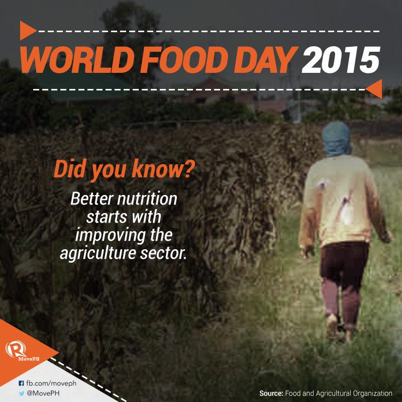 rapplerdotcom's tweet image. Philippine agriculture: Why is it important? rplr.co/1NfwWwr
#HungerProject