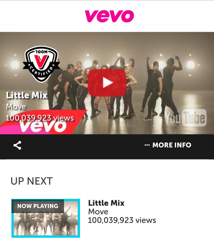 SwedenLM's tweet photo. Move finally hit 100 million views, yes mixers! π π― #MoveTo100Million http://t.co/FQbQgv8Xxg