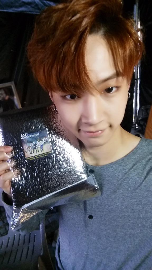 GOT7Official's tweet photo. I GOT7의 사랑에 배가 불러요!
So full because of I GOT7's love!
#GOT7 #니가하면 http://t.co/jwK8qtMvjp