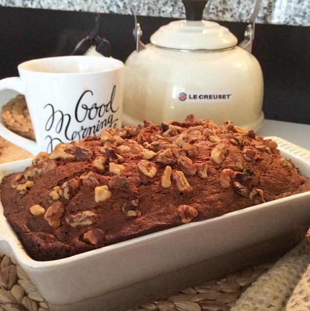 angeliesood's tweet photo. Something so comforting about freshly baked Banana Bread @gastropost #gastropost http://t.co/RIedXy37mb