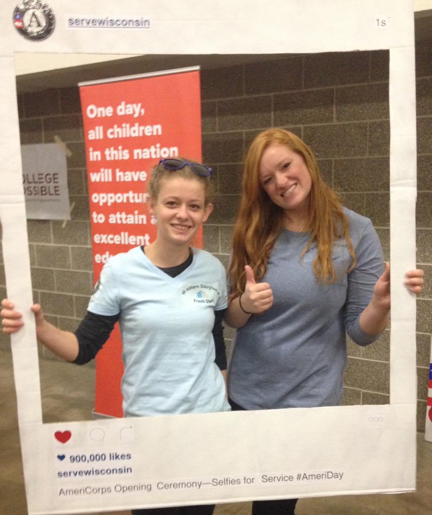 WDFreshStart's tweet image. #AmeriDay #AmeriCorps #fun