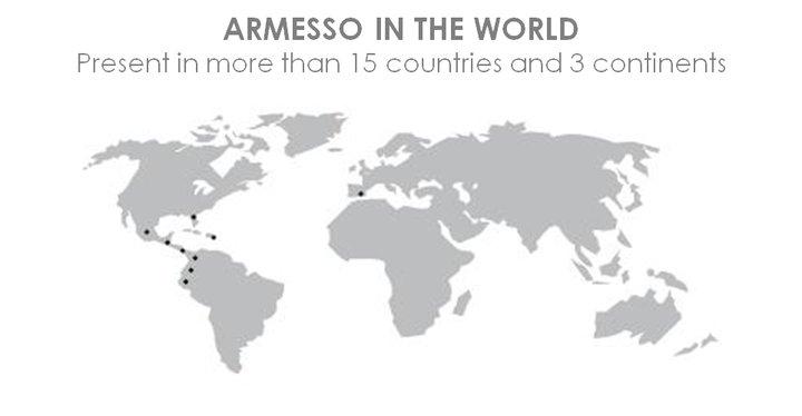 ArmessoSAS's tweet image. ¡Armesso presente en más de 15 países, ARMESSO siempre te da más!