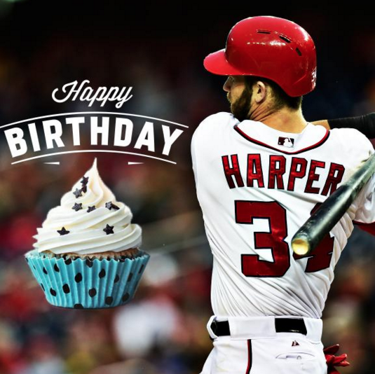 Happy 23rd birthday to the best player in baseball 
