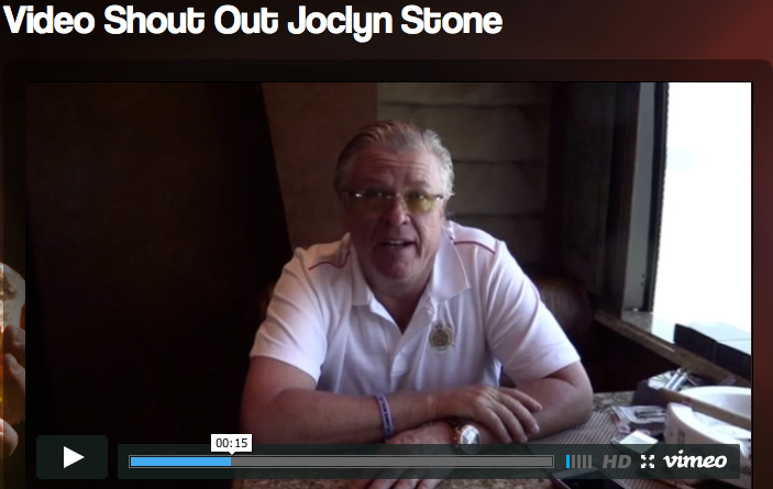 Levi_killz's tweet photo. Ron White’s video comments to Rontourage winner, and fetish expert, Joclyn Stone. - http://t.co/uKPcZSpTln http://t.co/ViqjYCahkM