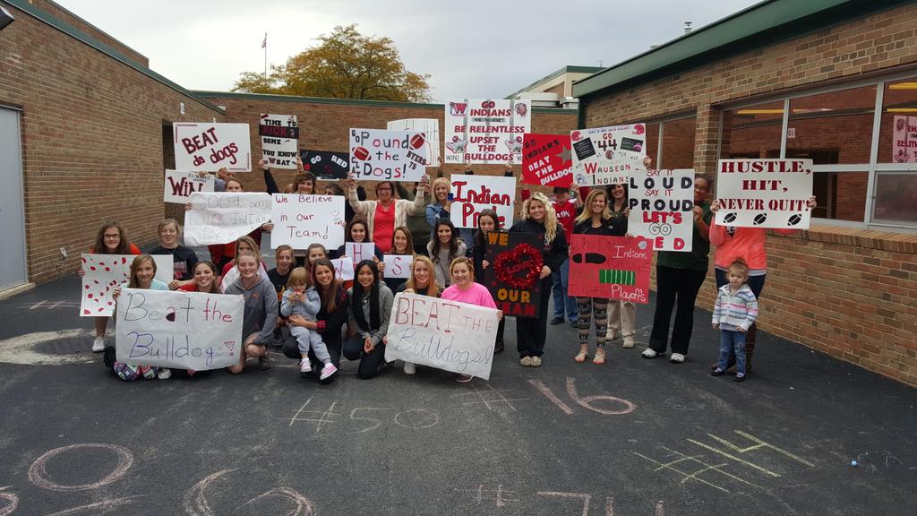 Great turn out for  Signs B4 Supper Thursday night. Tribe Pride!!