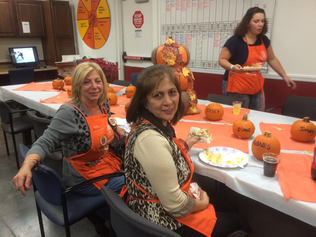 HomeDepot981's tweet photo. Cashier Appreciation Month Luncheon #981Style @paulcandrews1 http://t.co/n8KHaALhns