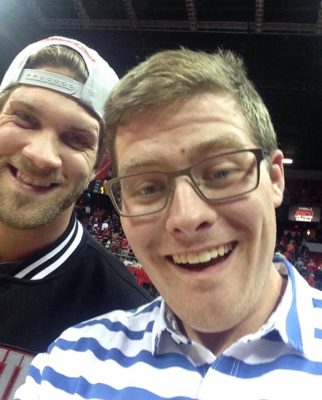 Happy birthday to the Bryce Harper, wish I could be celebrating w you 