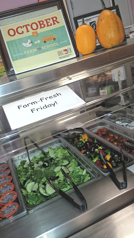 amgrethel's tweet photo. @SchoolMealsRock Fresh veggies from our school gardens! #NSLW  @OhioFarm2School #F2SMonth #farmtoschool @LESchool http://t.co/cGhjygb2LE
