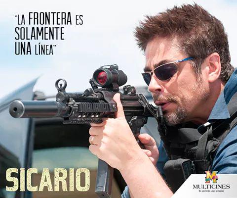 ¡No hay fronteras entre el bien y el mal! El #Sicario ¡Ya en nuestra cartelera!