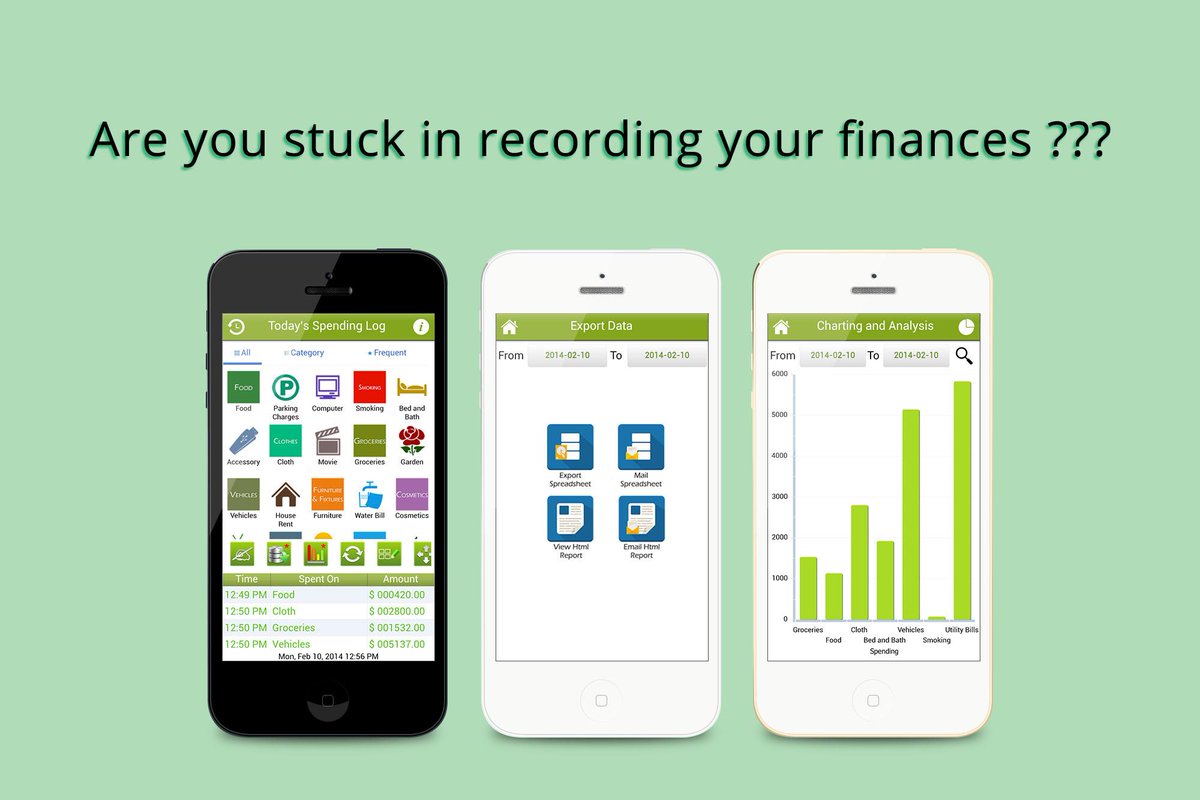 SmartAppz's tweet image. With #Spending Log Pro, it is very easy to keep up personal or #business #budget. itunes.apple.com/us/app/spendin…