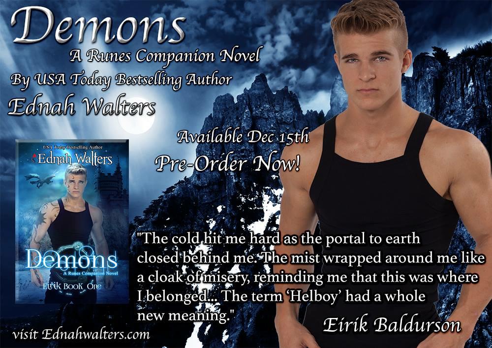 immortalblainec's tweet photo. The next Runes Book is HERE! #PreOrder now, DEMONS, http://t.co/aeiT2k1ANN http://t.co/i7oBpimhnw @ednahwalters http://t.co/e6yqFlBVUa