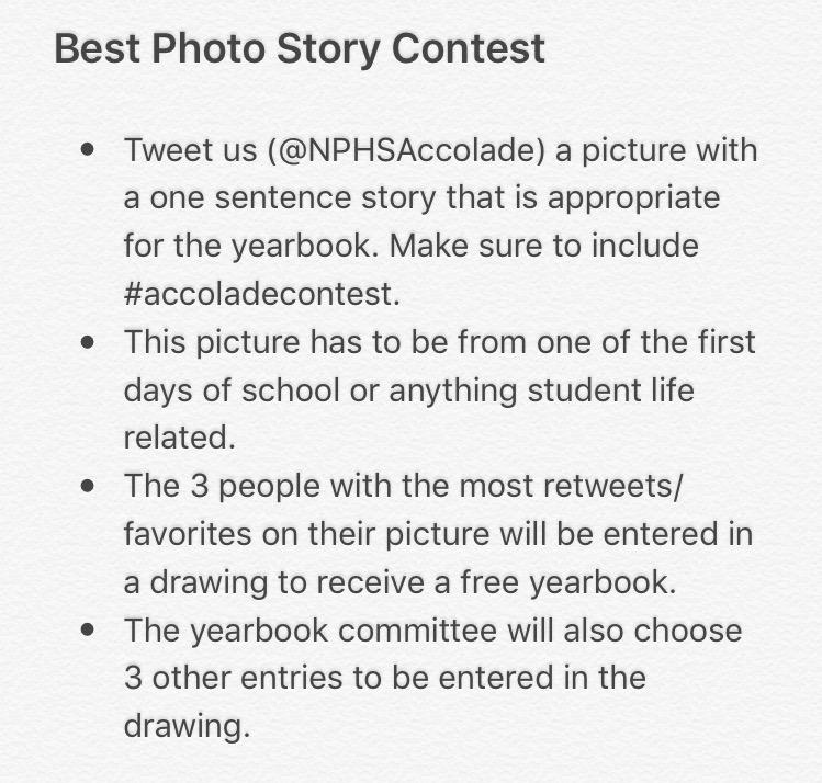 Here's info about our very first Accolade contest! #accoladecontest