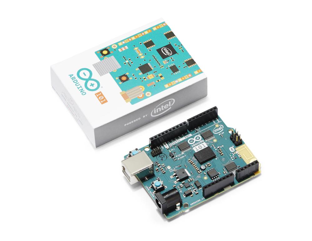 IntelSoftware's tweet image. What will entry-level makers & students make with the new @Intel #Arduino101 intel.ly/1RM220b #MFR15