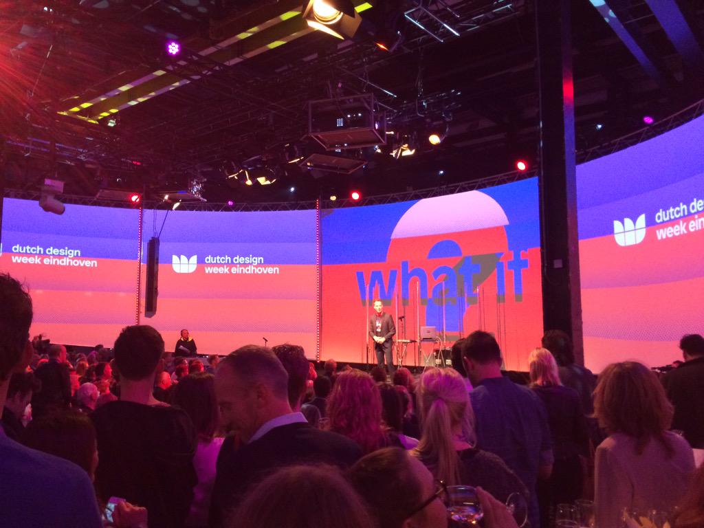 Official opening of Dutch Design Week! <a href="/dutchdesignweek/">Dutch Design Week</a> <a href="/designawards/">Dutch Design Awards</a>