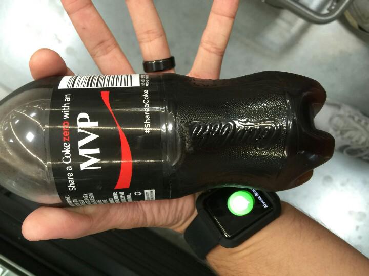 MVP_Q's tweet photo. Proud to announce my new sponsorship deal with @cocacola; share a Coke with an MVP, like me! http://t.co/f9frur9Pgf