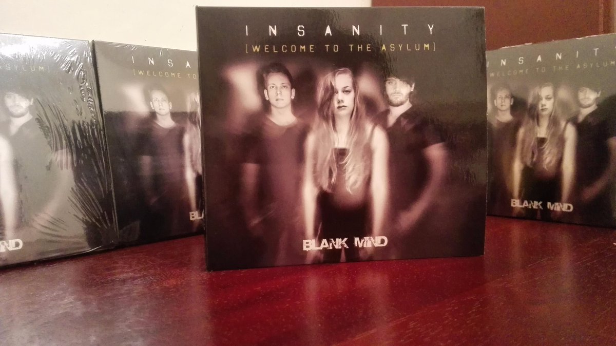 blankmind_of's tweet photo. Ya está a la venta el nuevo disco de BLANK MIND: INSANITY [WELCOME TO THE ASYLUM]. Esperamos que lo disfrutéis! ;) http://t.co/EMtftP4PFq