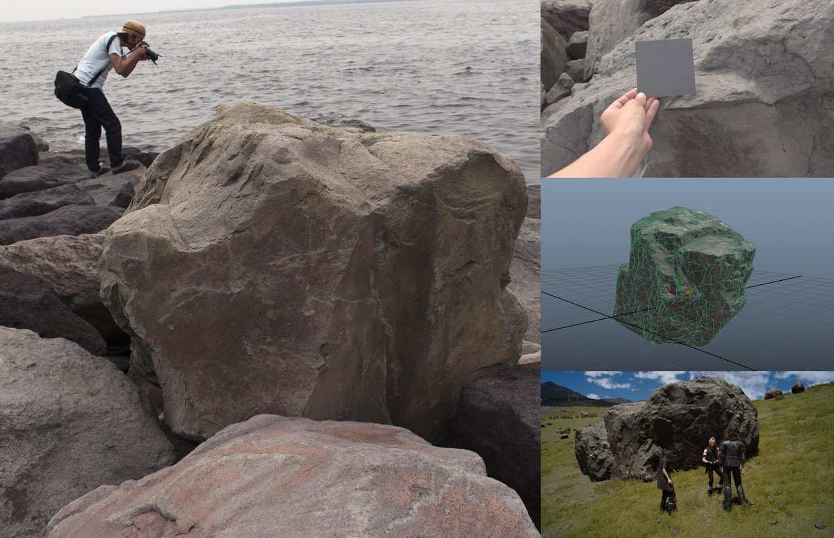 Final Fantasy Xv Cool Rock Added Our Environment Team Is Busy Location Hunting For A Nice Rocky Area Suggest A Spot Ffxv Ff15 Http T Co 15gzmsng6t