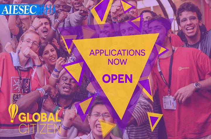 aiesecUT's tweet photo. Applications for Global Citizen are now OPEN!

Apply now: http://t.co/9d12ZXbM6i http://t.co/qLb4LOMxCl