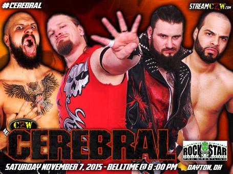 StreamCZW's tweet image. .@combatzone returns to the @RockstarProWres Arena in Ohio on 11/7 for #Cerebral! See #JakeCrist's FINAL #CZW match!