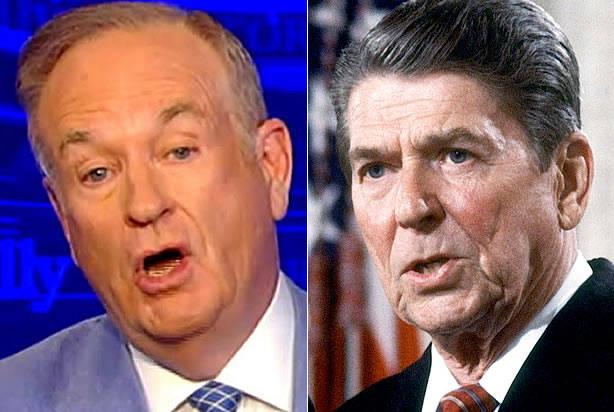 Bill O'Reilly uses leftist sources to smear Ronald Reagan