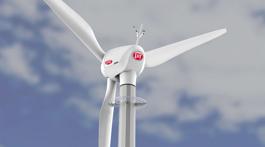 flexinnovation's tweet photo. The wind turbine we designed for Lely is on display at the GIO presentation in Het Klokgebouw. #DDW15 #GIO15 #Lely http://t.co/CwKCf0una4