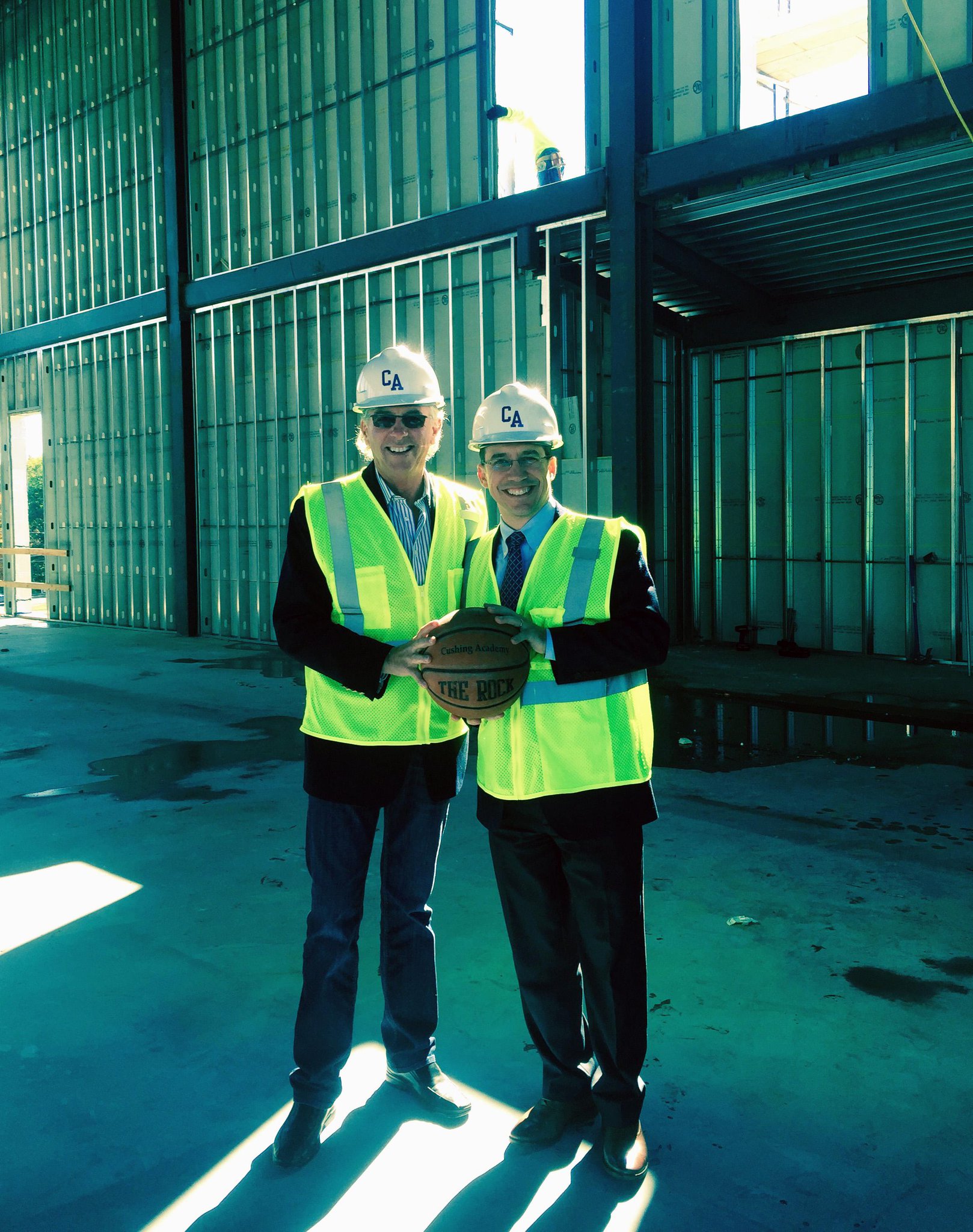 Cushing Academy on Twitter "Trustee RobertYoungack '69 w/ Headmaster