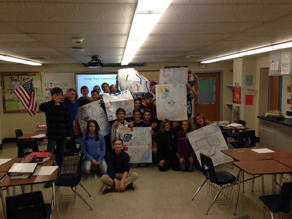 KenstonKMS's tweet image. @KenstonKMS @KenstonSchools 8th grade algebra waterparks #makemathreal