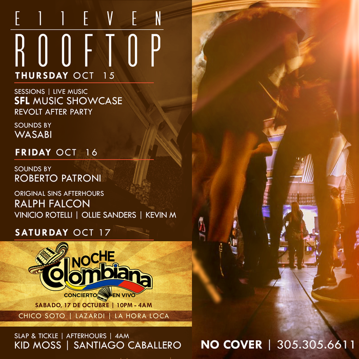 SinAfterHours's tweet photo. Weekend Line Up! #OriginalSin #AfterHrs #RalphFalcon #MurkRecords #11Rooftop #11Miami #Miami #TechHouse #HouseMusic http://t.co/TYY2h6zcQg