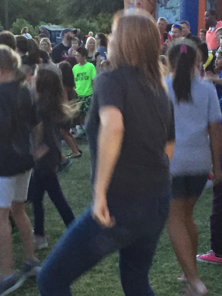 Our coaches are rockin' it at #FalconFest15!