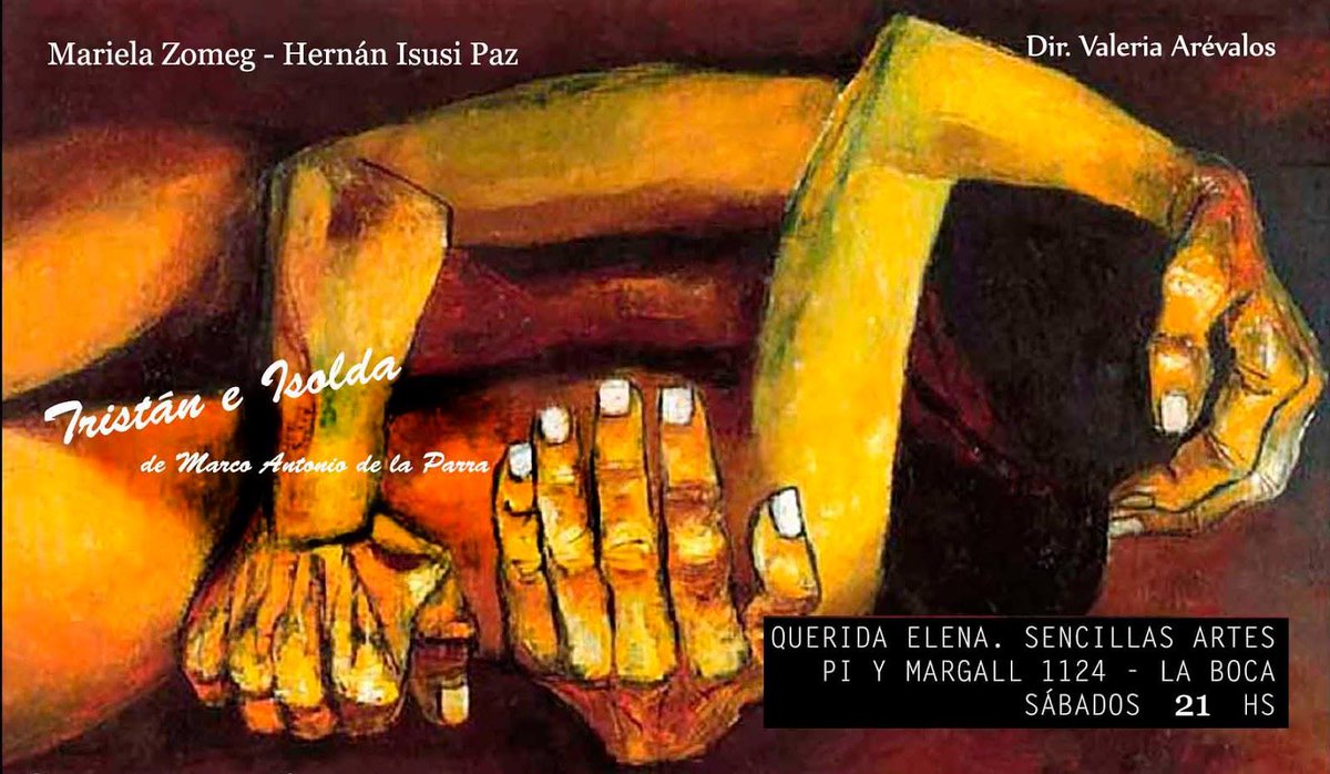 IsusiHernan's tweet photo. @EspectaculosOff x favor si pueden difundir...sábados 21hs octubre/noviembre en QueridaElena, Pymargal 1124 La Boca. http://t.co/XQ9v0AaucQ