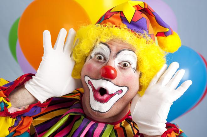 FactYouFacts's tweet photo. Clowns actually aren't very funny, according to science. http://t.co/n2jUEob70J