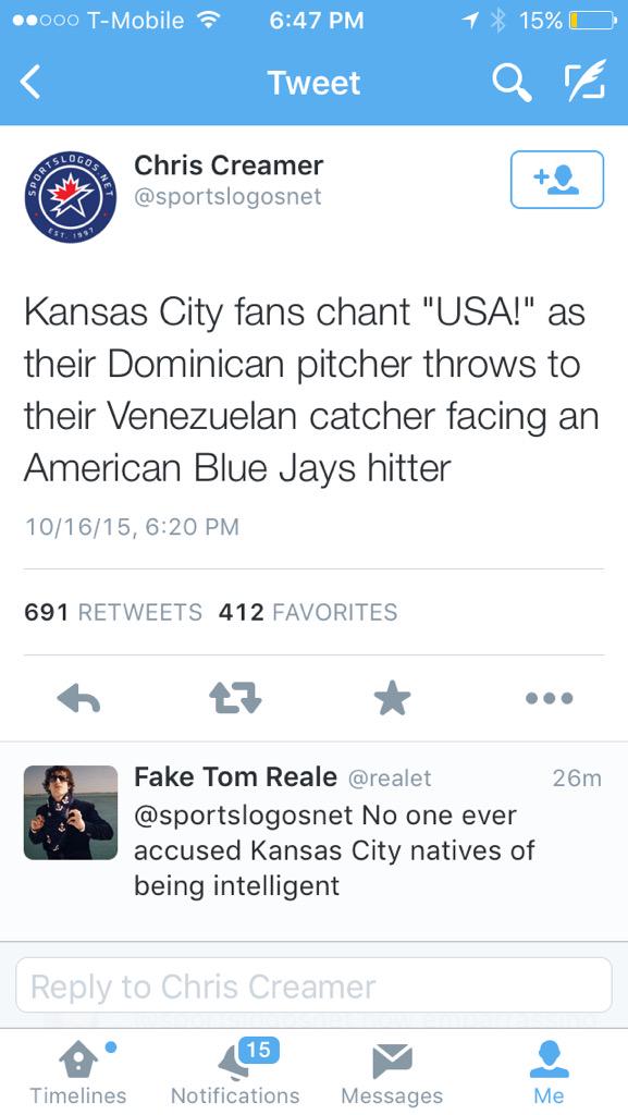 BigLeagueDigest's tweet photo. Only in Kansas City👌😂💀 http://t.co/ZT00SNIc8U