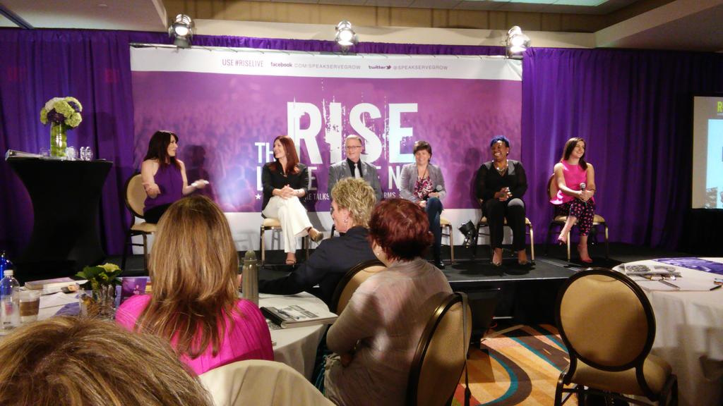 MindYourMindset's tweet photo. "Sometimes you're not making money because you never asked." - Kristin Thompson @SpeakServeGrow #RiseLive http://t.co/Kl3r9U2BSf
