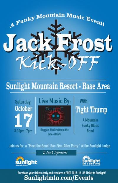 Zolopht's tweet photo. #live @skisunlight tomorrow with @TightThump! 3pm-7pm! #snowdance #jackfrostkickoff #zolophtrich #tightthump #yams http://t.co/I2NIvazM9q