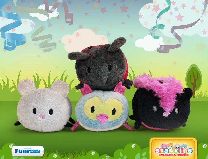 Funrise_Toys's tweet photo. Stackins Stackable Friends are now available at Claire’s!
#stackins #stackableplush #funrisetoys #claires http://t.co/g7m5NU7mTW