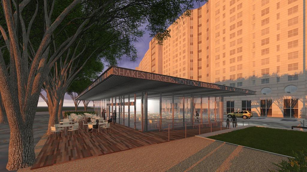BeckGroup's tweet photo. Beck to #design and #build first Shake Shack in Dallas. http://t.co/y3F5DS2PTd http://t.co/CQBiN7v6A1