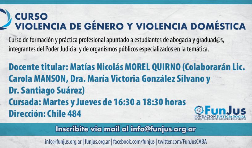 FunJusCABA's tweet photo. Inscripción gratuita, cupos limitados. Inscribite vía mail a info@funjus.org.ar #Capacitacion @FunJusCABA http://t.co/NsAJMf0zg4