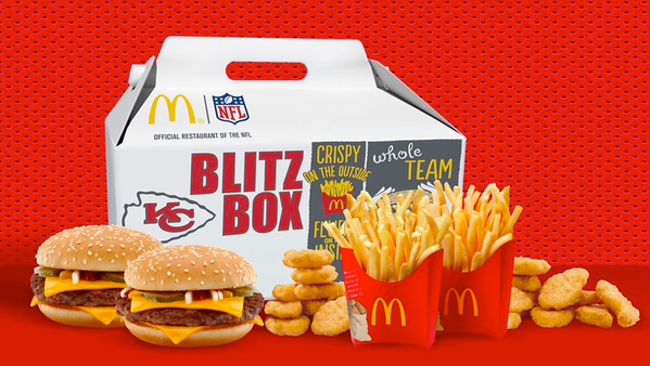 stjoemcd's tweet photo. Supplies for a big weekend of football! #BlitzBox http://t.co/ByaG9Q4GvT