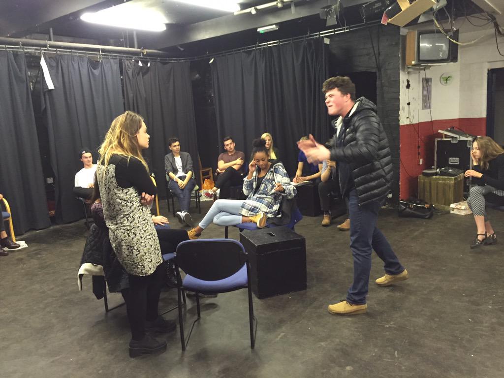 Gripping session for the new 'untitled' Workshop show. intense long-form impro putting fab cast through their paces