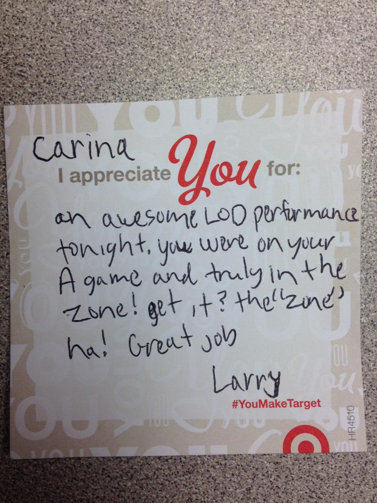 Love my team 😂 #YouMakeTarget