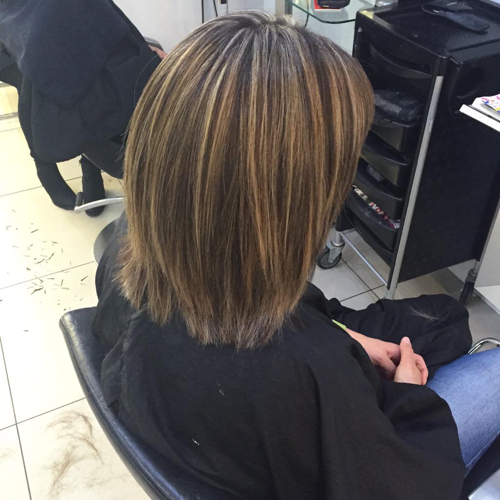 Ursula_1990's tweet photo. Another colour transformation this week by myself. Old grown out colour and highlights, refreshed and toned down! http://t.co/CKLxYRYpnN
