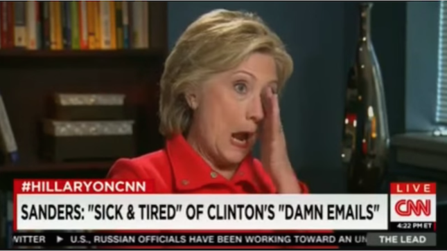 Hillary Clinton laughs over FBI investigation