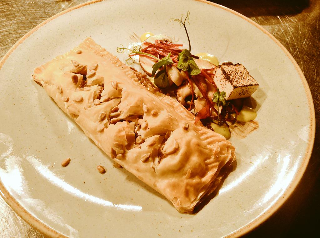 Veggie dish #wildmushrooms