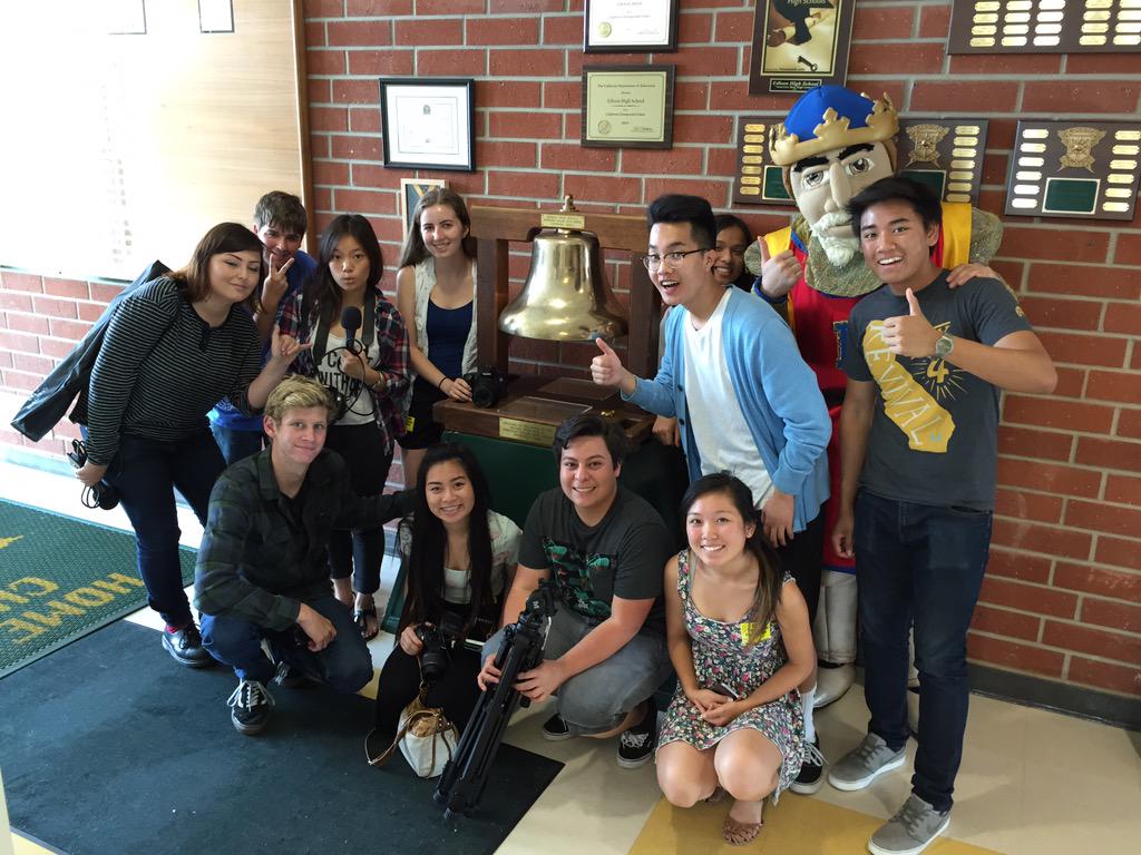 FVHSbarons's tweet photo. BBN reminds The Bell WHERE it belongs! @fvhsbbn #bellgame http://t.co/P5wziR8dOI