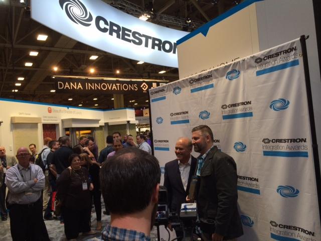 techtactoe's tweet photo. So honoured to receive a "Unique Application" award from @CrestronHQ. Congrats to the entire Coastal team! #CEDIA15 http://t.co/ruBYgrRsVs