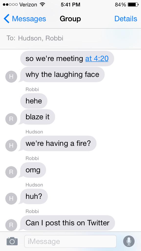 mgllick's tweet photo. When @hudsonbrama lives under a rock http://t.co/uWf9JS4jXT
