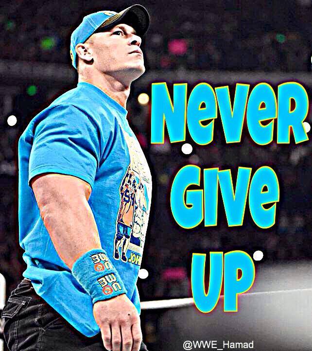 john cena never give up wallpaper green