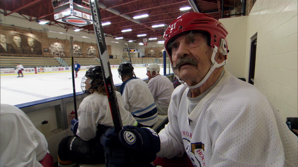“I just love the game.” This 94-year-old still dominates on the ice hockey rink. We meet him, <a href="/OnTheRoadCBS/">Steve Hartman</a>