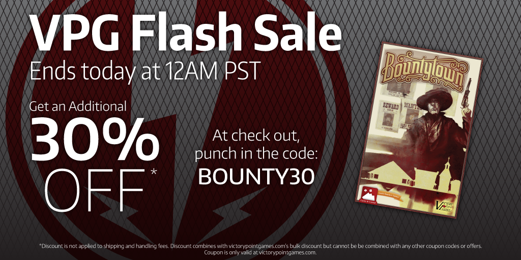 VPGame's tweet photo. #FlashSale time! Get 30% off the Bountytown!
https://t.co/55o6ju6AY4 https://t.co/R11h13OKMM